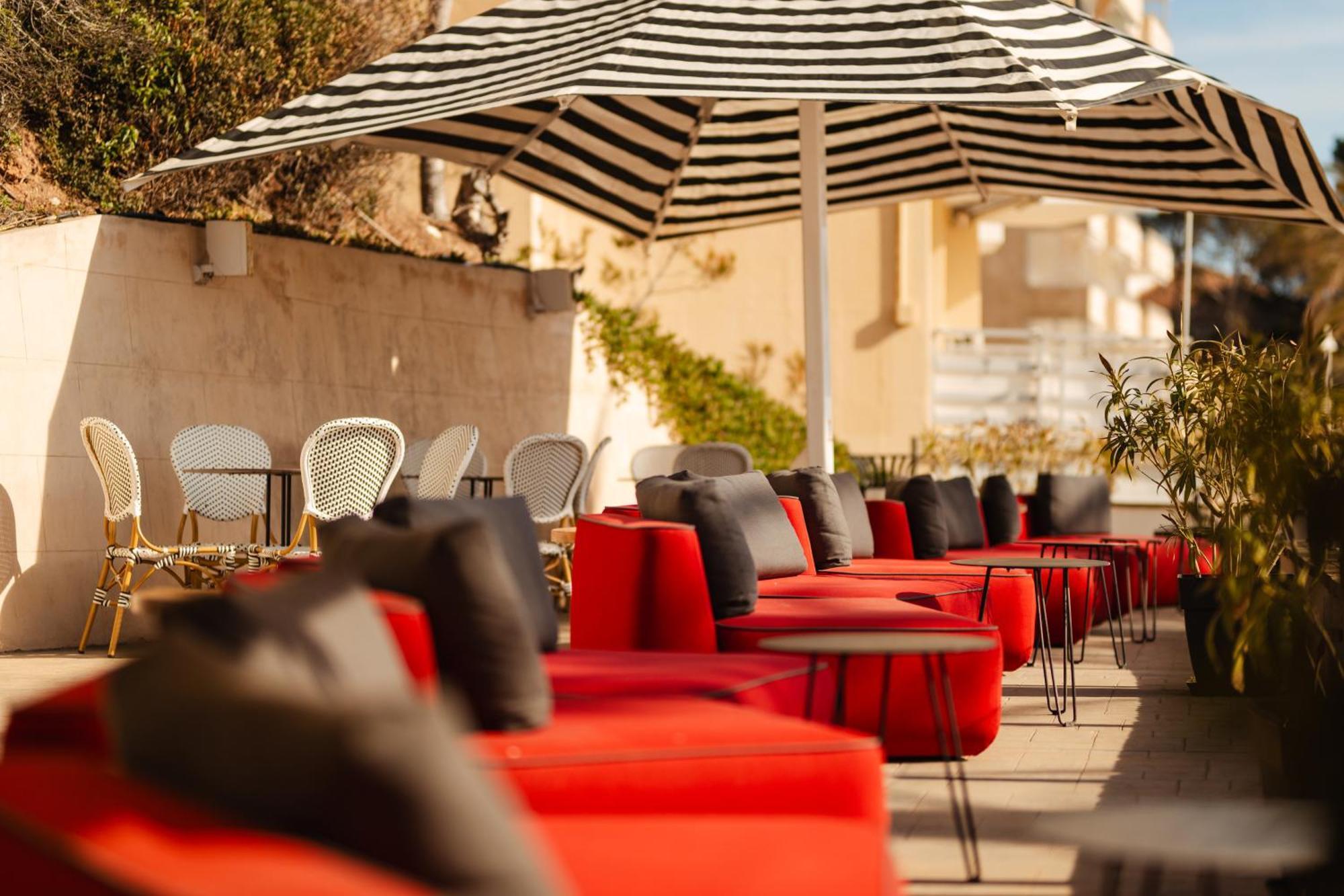 Secrets Mallorca Villamil Resort & Spa - Adults Only Peguera Eksteriør bilde The rooftop bar